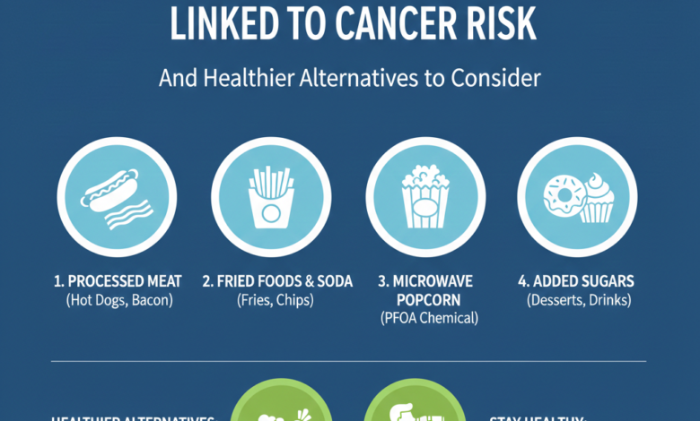 4 Common Foods Linked to Cancer Risk And Healthier Alternatives to Consider